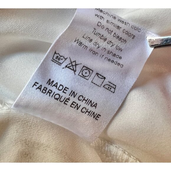 Pineapple Print Womens Joggers Shorts Medium Yellow & White Polyester Spandex - Picture 5 of 6